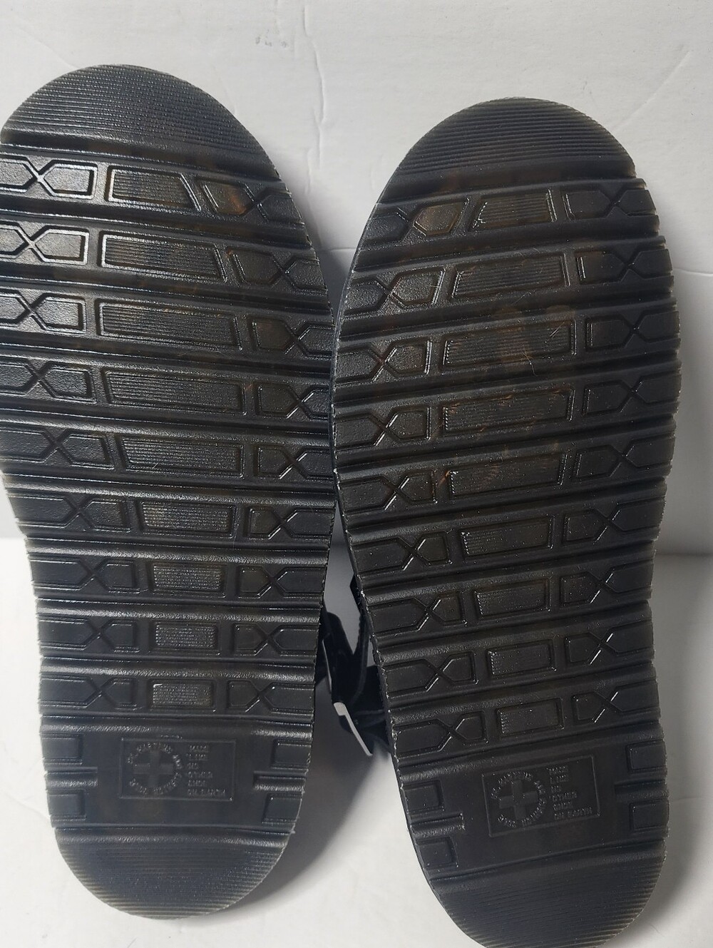 Dr Martens Archive Fisherman Womens Black Leather Dual Buckle Sandel Size 10 - Picture 10 of 13